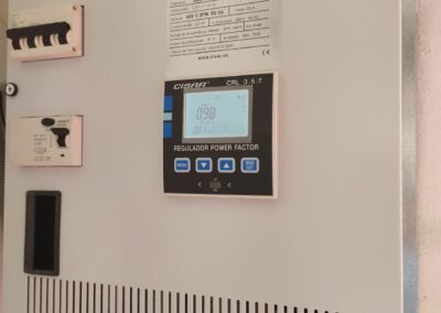 Estudio para compensacion energia reactiva