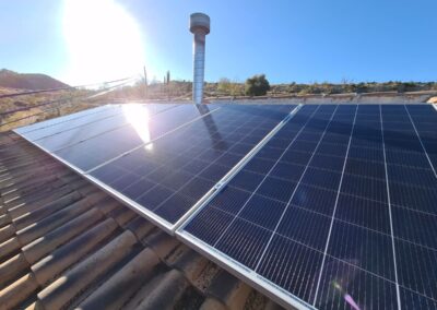 Instalación solar aislada Nerpio